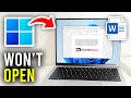 How To Fix Word Documents Not Opening In Windows Full Guide