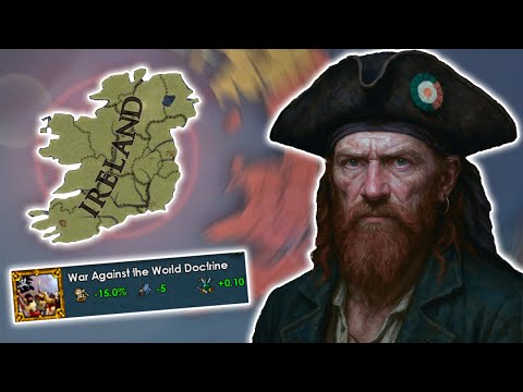 EU4 A to Z - ALL Of Europe DECLARED WAR On Me As PIRATE IRELAND