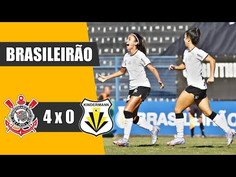 CORINTHIANS 4 X 0 AVAÍ KINDERMANN | BRASILEIRÃO FEMININO 2022 | GOLS
