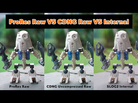 ProRes RAW vs CDNG RAW vs Internal - Premiere Pro 2020
