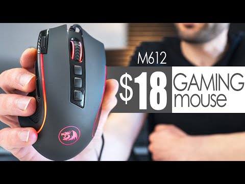 $18 Ultra Budget Gaming Mouse - Redragon M612 Predator Review