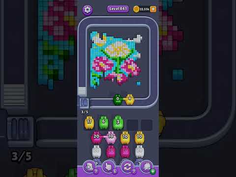 Pixel Flow Level 841 Walkthrough