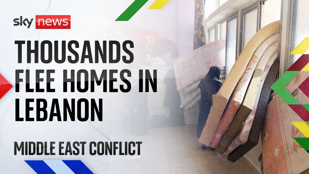 Thousands flee homes in Lebanon after Israeli evacuation orders | Israel-Hezbollah conflict