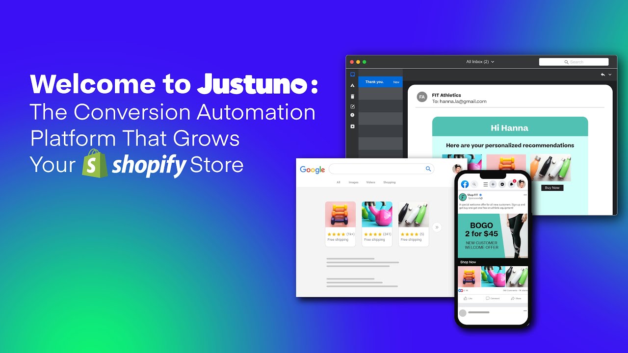 Justuno ‑ Email & SMS Pop ups Demo