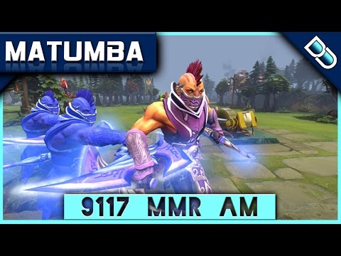 MATUMBAMAN Anti Mage ✪ 9117 MMR Game ✪ DOTA2