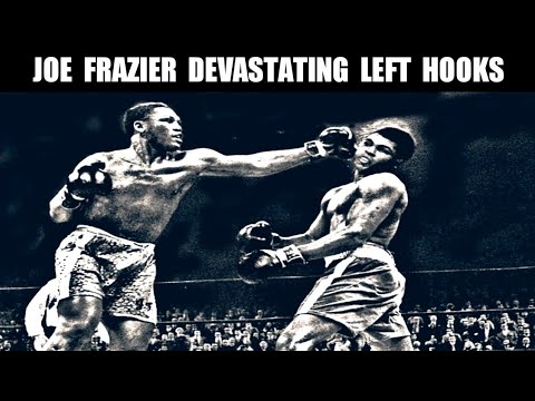 JOE FRAZIER DEVASTATING LEFT HOOKS| ONE OF THE BEST PUNCH IN BOXING!