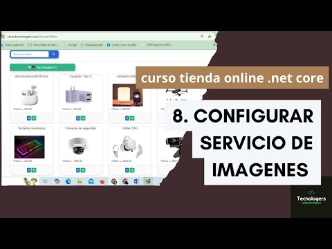 Como crear una tienda online 8 Configurar servicio de imágenes