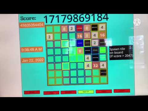 2048 8x8 getting tiles 17B-1T