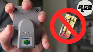 N64 Rumble Pak No Batteries Mod!