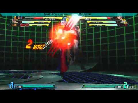 New Challegers 1 Marvel vs. Capcom 3 - Noel Brown vs MrQuotes presented by dontblowthis.com