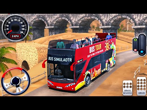 Modern Bus Driving Simulator 3D - Offroad Real Coach Bus Drive - Android GamePlay #2