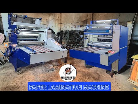 Automatic roll to roll lamination machine