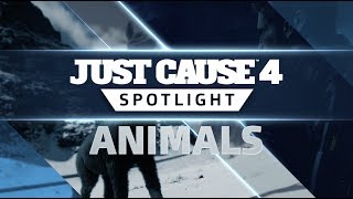 Just Cause 4 SPOTLIGHT: Animals