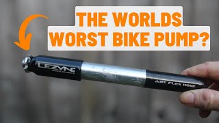 Worlds Worst Bike Pump | Lezyne Pressure Drive Bike Pump Review