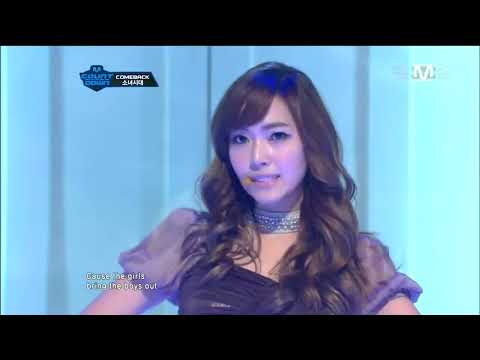 111027 Girls' Generation   The Boys Mnet M! Countdown