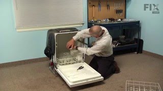 Frigidaire Dishwasher Repair: How to Replace the Dishrack Roller
