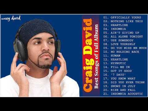 Craig David Greatest Hits 2020 - Craig David Top 20 Songs Playlist