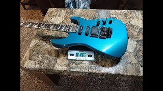 Video thumbnail for 1987 Charvel Model 6 cobalt blue sound and overview by E Davis