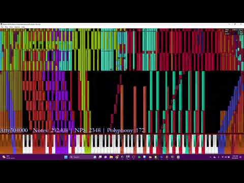 [Black MIDI] The Atticus-Chlorobenzene (ACB Audio 2.0) | PFA Showcase