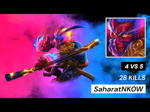 HoN Pro Monkey King Gameplay - SaharatNK0W - Diamond