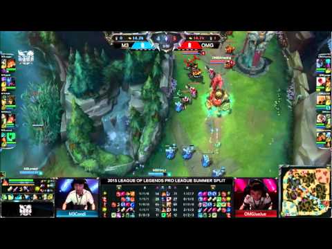 M3 vs OMG 第1场 2015LPL夏季赛 超清