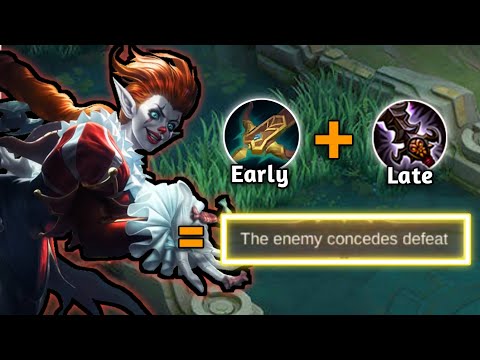 SIDELANE KARRIE BEST BUILD EARLY TO LATE GAME (Enemy Concedes😱) | MLBB