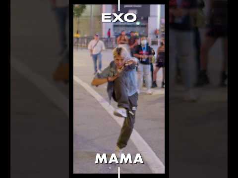 🇺🇸K-pop in public - EXO “MAMA”!