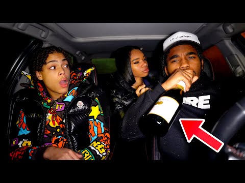 Drinking Fake Beer While Driving Rappers! (ft.Sugarhill Ddot)
