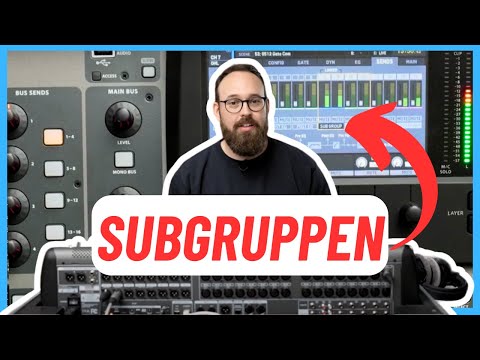 Creating REAL subgroups on the Behringer X32 (NOT DCA!!!)