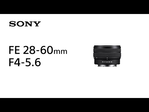 Lente Sony FE 28-60mm f/4-5.6 (SEL2860)