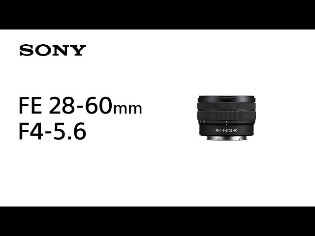 Video Teaser für Introducing FE 28-60mm F4-5.6  | Sony | Lens