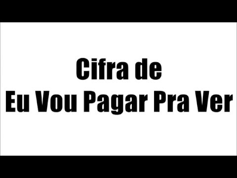Vou Pagar Pra Ver - Wesley Safadão