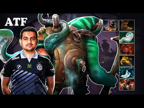 ATF - Tidehunter Offlane | Dota 2 7.30e Gameplay