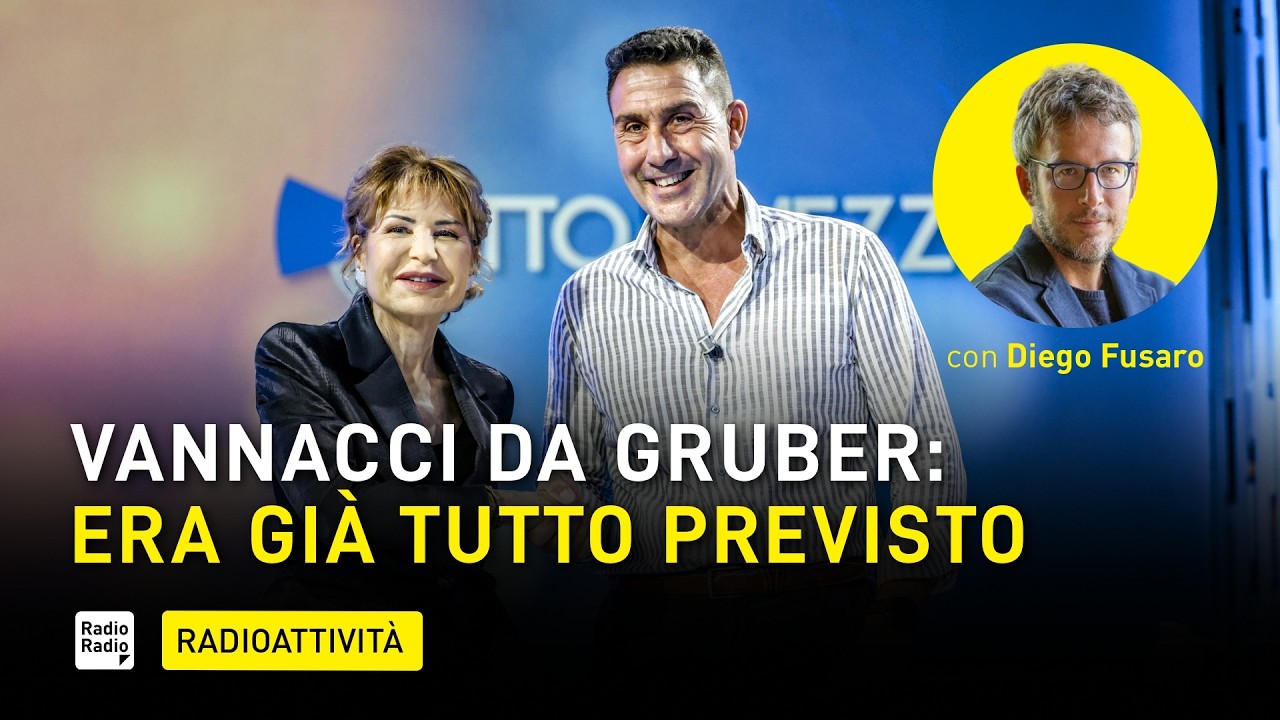 VANNACCI DA GRUBER: L'INTERVISTA CERTIFICA CHE IL COPIONE È GIÀ SCRITTO