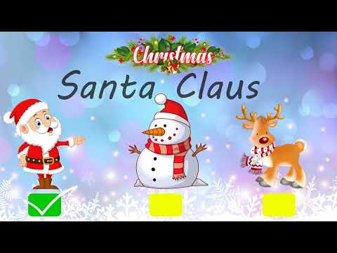 Christmas vocabulary quiz. Christmas vocabulary game.