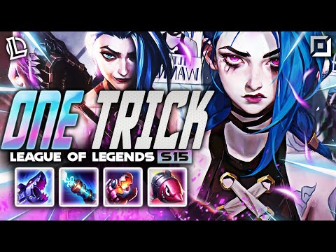 JINX MONTAGE #55 - ONE TRICK | Ez LoL Plays