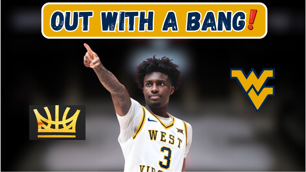 Honor Huff Goes OFF as WVU Basketball Wins College Basketball Crown!