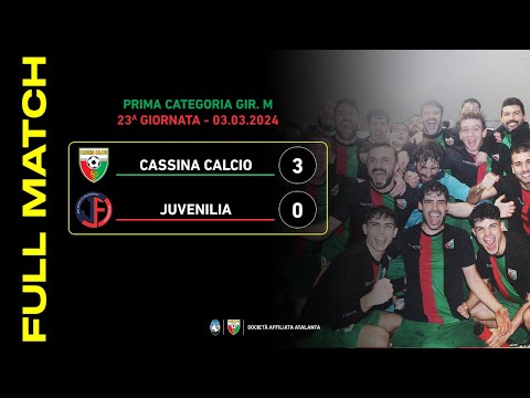 Cassina Calcio - Juvenilia 3-0 | Full Match | Prima Categoria 2023/24