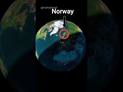 why does the sun not set in norway For some months?#norway