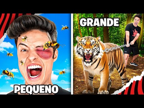 A CADA RODADA O ANIMAL CRESCE