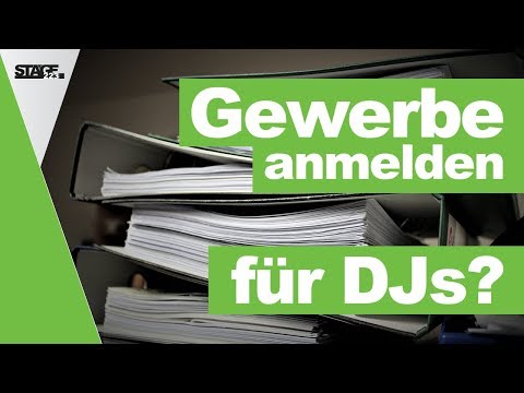 Muss ich als DJ ein Gewerbe anmelden? | DJ Tipps stage.hacks