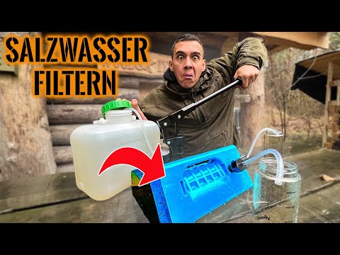 SALZWASSER-FILTER im Härte-Test! Ist er funktionsfähig oder Müll? | Survival Mattin