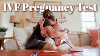 Taking a Pregnancy Test After 1st IVF Embryo Transfer | 7dp5dt FET | Our Infertility TTC Journey