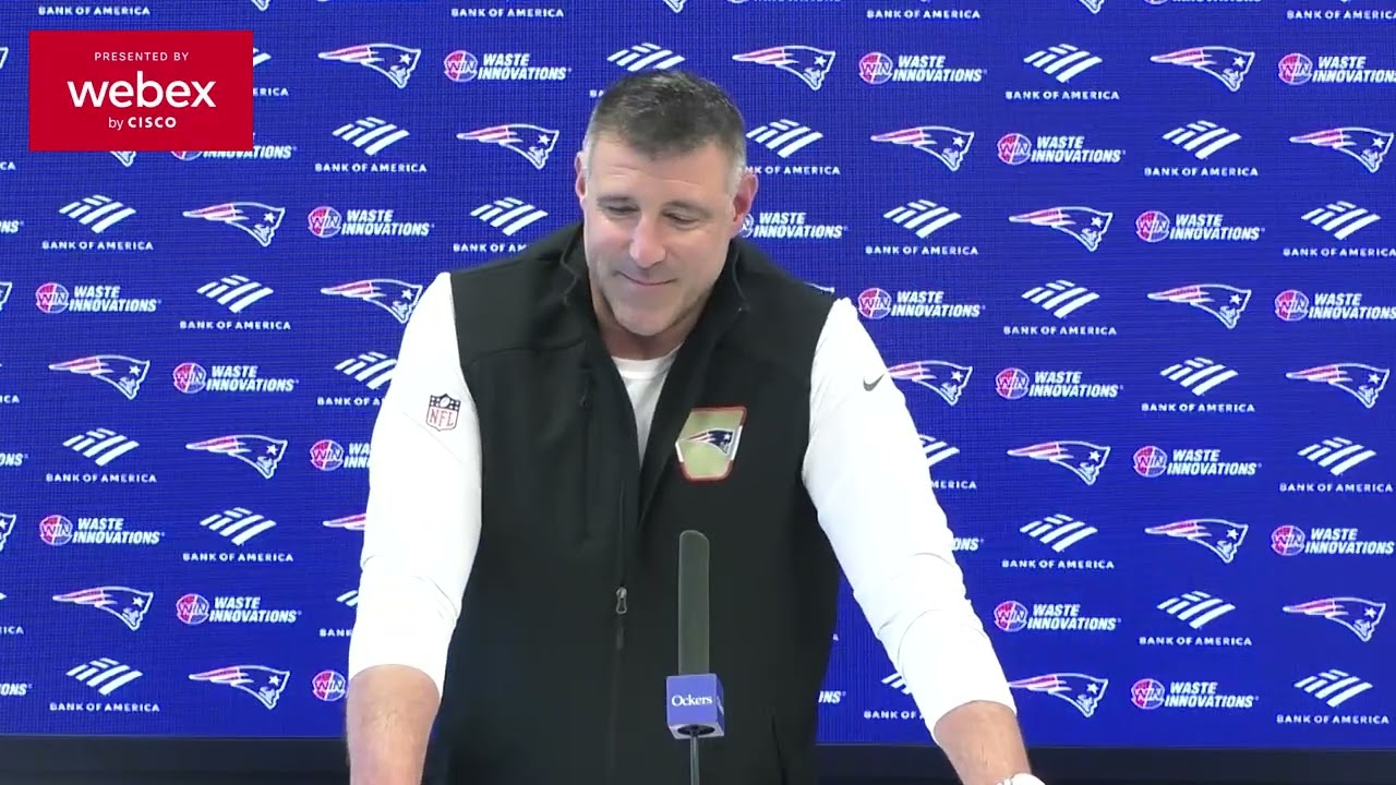 Mike Vrabel: "You Have to Learn How to Win In This League." | Patriots Press Conference