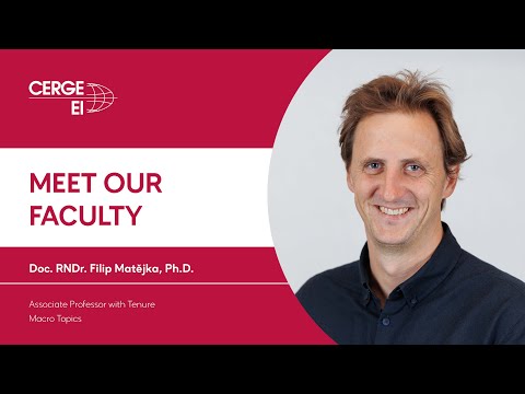 Meet Our Faculty: Filip Matějka (Česká verze)