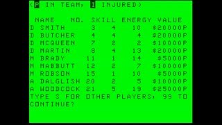 DRAGON 32 - FOOTBALL MANAGER - ADDICTIVE GAMES - 1983