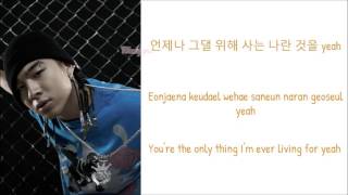 BIGBANG (TAEYANG) - MA GIRL (feat. GD&amp;TOP) [Lyrics: Han/Rom/Eng]