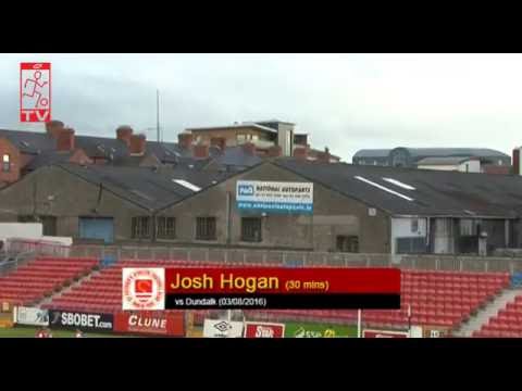 Goal: Josh Hogan (2nd vs Dundalk 03/08/2016)