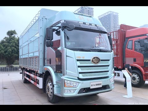Caminhão de carga com cerca FAW Jie Fang 4 × 2.