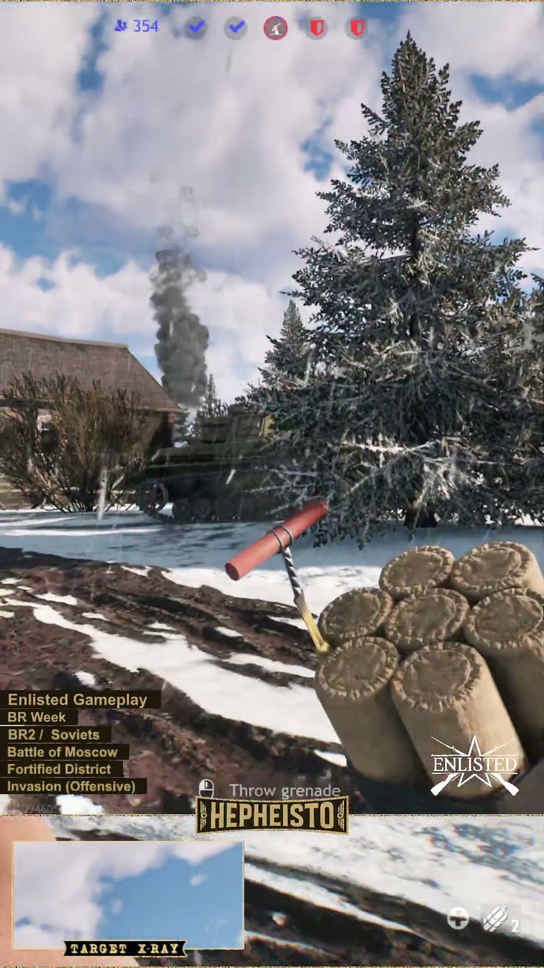 Engineer eliminates Panzer IV G with Explosion Pack